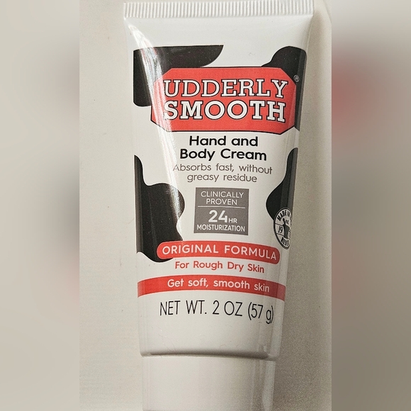 NWT BUNDLE OF 2 MINI UDDERLY SMOOTH NON-GREASY HAND & BODY CREAM! - Picture 4 of 12